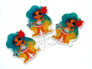 Серединка "Hairdorables Noah (бірюзове волосся)", 3,8см